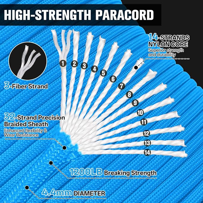1200 Paracord Rope - Image 3