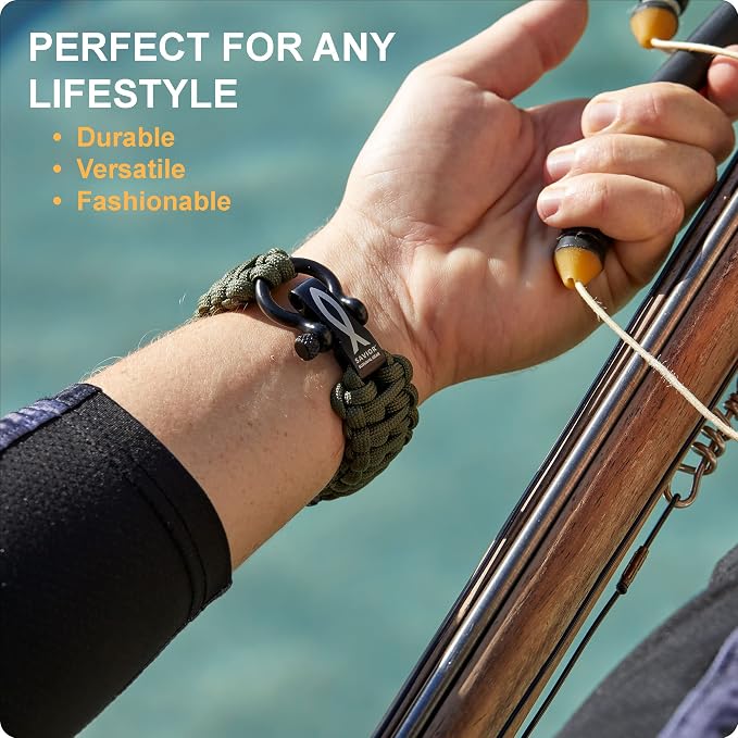 Savior Survival Gear Paracord Watch Band - Image 5