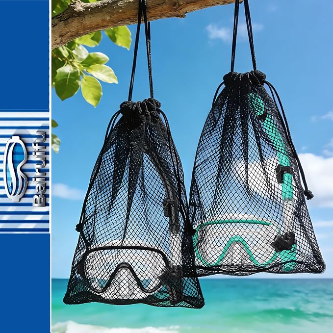 Bairuifu 2-Pack Snorkel Gear for Adults | Enhanced Anti-Fog & Anti-Leak - Image 6