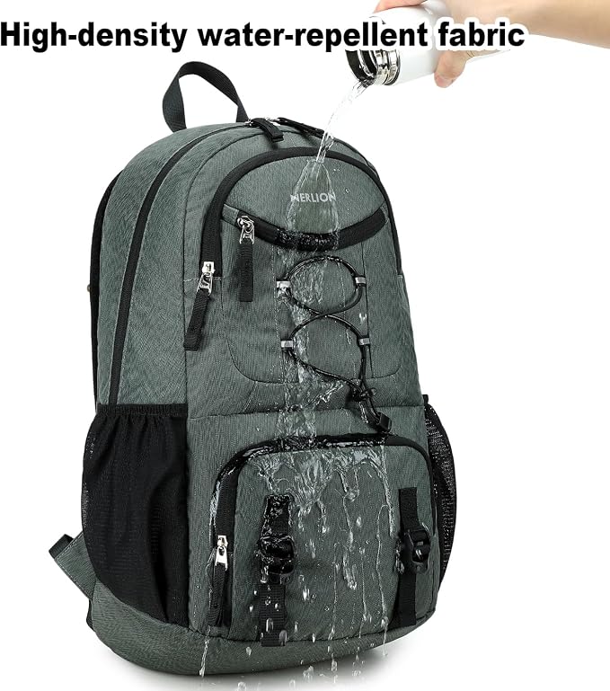 Nerlion Lightweight Foldable 35L Hiking Backpack Travel Backpack - Image 7