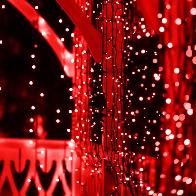 Selarlyt 2 Pack Solar Christmas Lights Outdoor, 72FT 200 LED Solar String Lights - Image 2