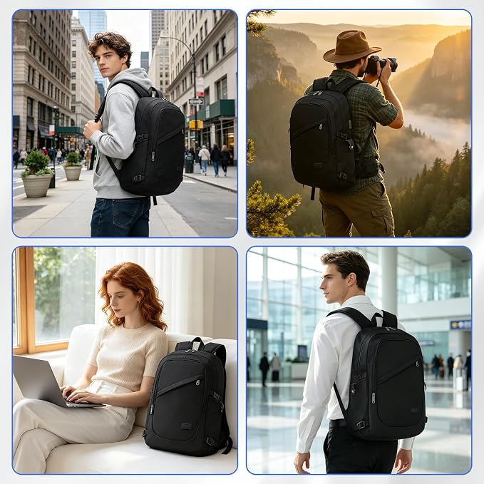 Kono Travel Laptop Backpack - Image 6