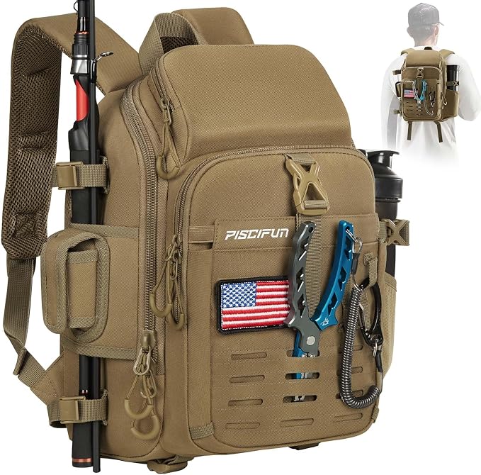 Piscifun Fishing Tackle Backpack by Piscifun