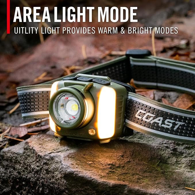 Coast FL95R 1250 Lumen Rechargeable Plus LED Headlamp - Image 5