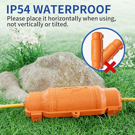 9 Pack Outdoor Extension Cord Safety Cover - Image 4