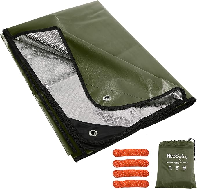 RedSwing Insulated Tarp, Waterproof All Weather Heavy Duty Heat Reflective by RedSwing