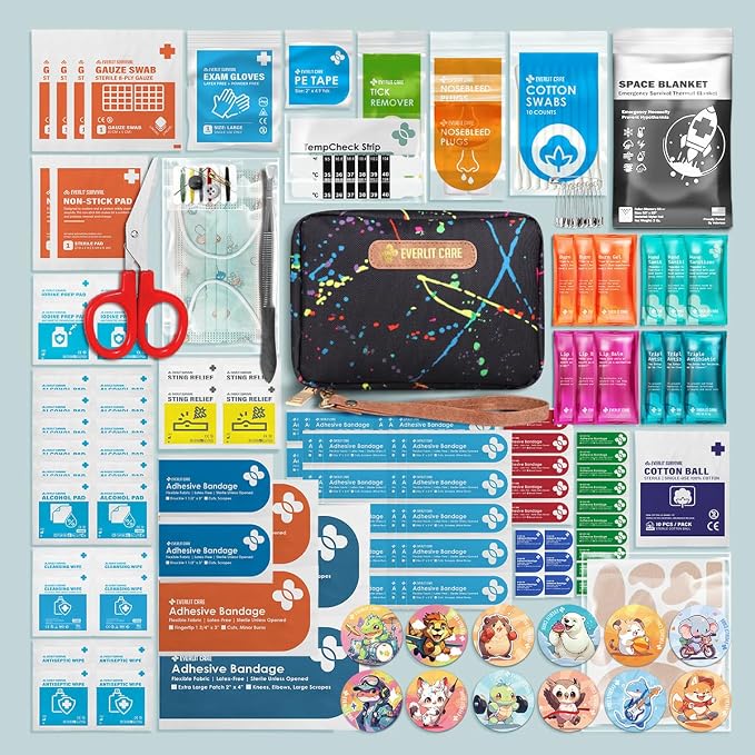 EVERLIT Care Rescue Pack | Family-Friendly First Aid Kit - Image 2