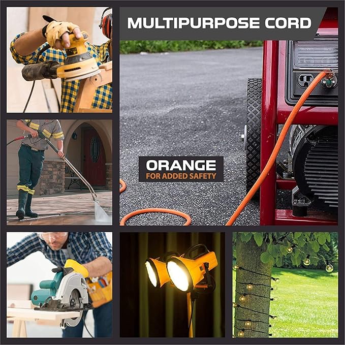 Iron Forge Cable Lighted Outdoor Extension Cord 25 Ft - Image 8