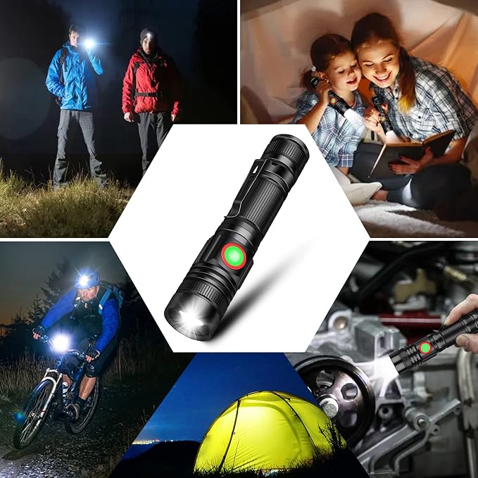 DARKBEAM LED Flashlights Rechargeable USB 2000 High Lumens, Small and Bright - Image 4