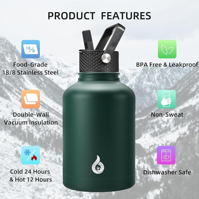 BJPKPK Insulated Water Bottles - Image 3