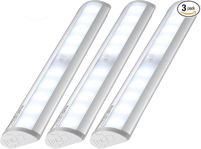 KULED 10-led Motion Auto Sensing LED Light, Battery Powered DIY Stick-on Under by KULED