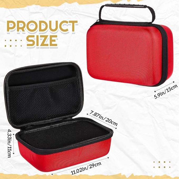 Relaxweex EVA Hard Case with Customizable Foam 11 x 7.8 x 4.3 Inch Protective - Image 2