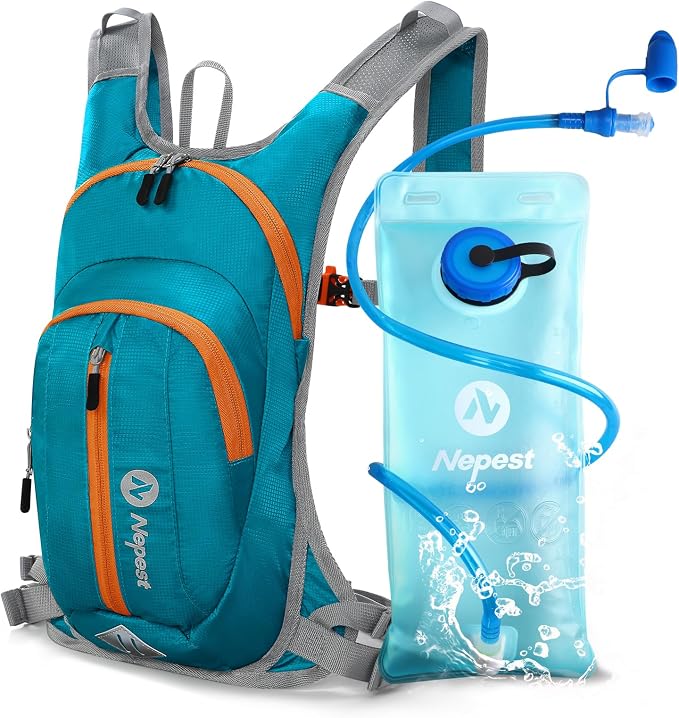 Nepest Hydration Pack Backpack for Women & Men, Lightweight Water Backpack by NepestSports