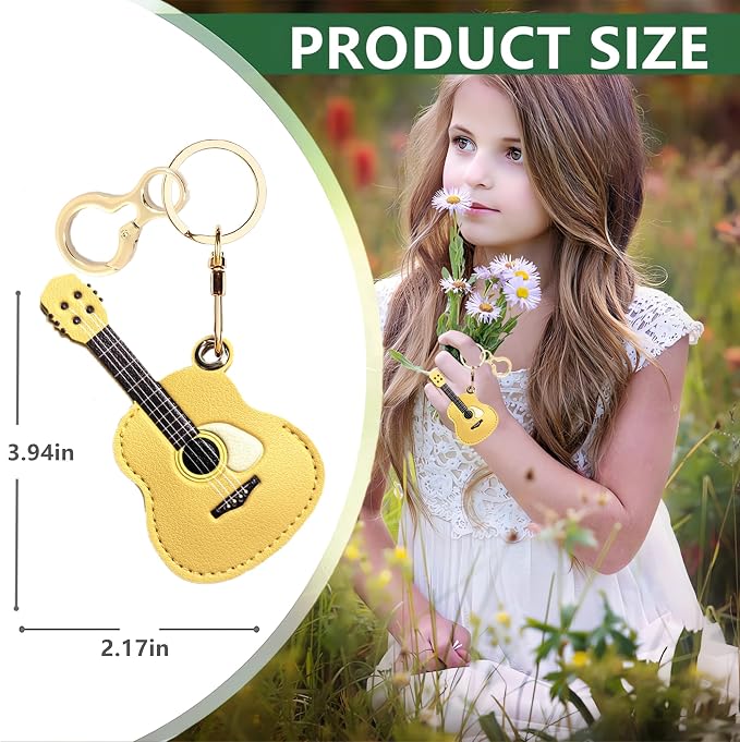 Leather Keychain Holder Case Compatible - Image 2