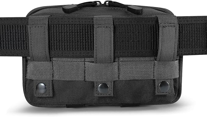 FRTKK Tactical Molle Admin Pouch Utility Laser Cut EDC Tool Pouch Bag - Image 5