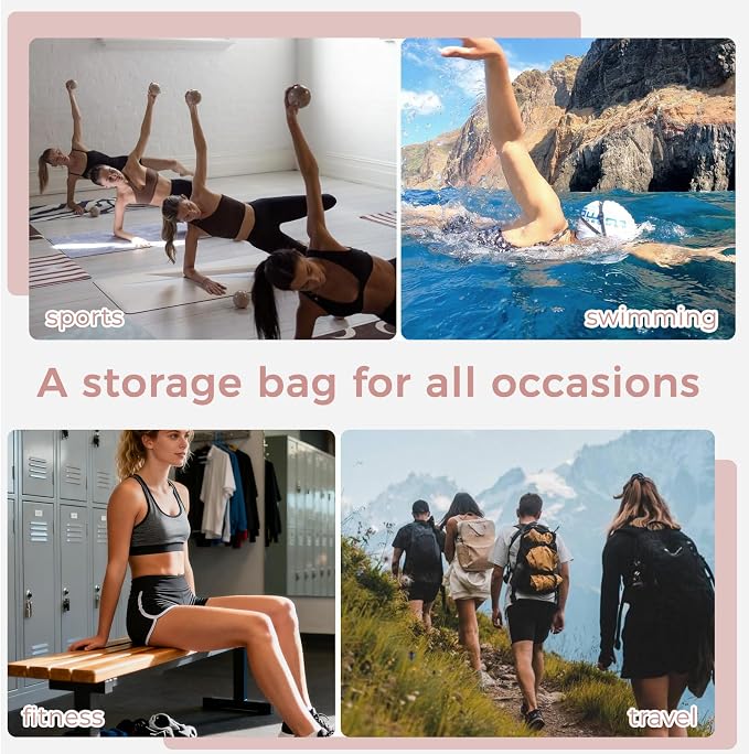 Travel Laundry Bag Ultralight Waterproof Washable Wet Dry Bag - Image 5