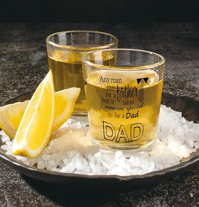 Nogrit Dad Whiskey Glasses 10 oz, Best Dad Gifts - Image 3