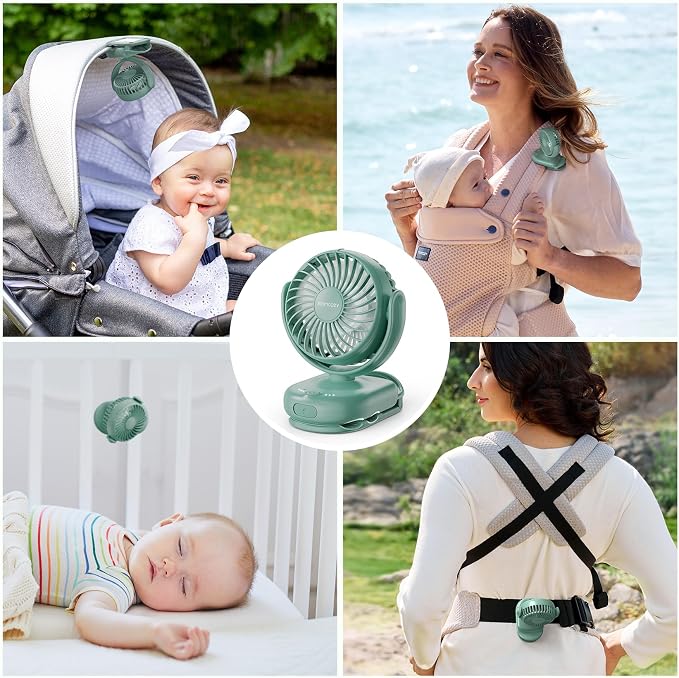 Momcozy Portable Stroller Fan - Image 4
