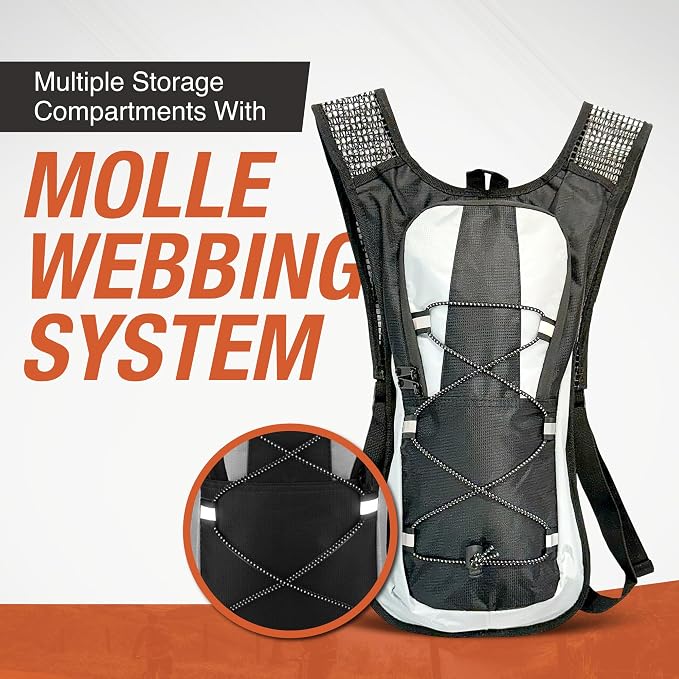 Military-Grade Hydration Backpack, 3L Water Reservoir Pack - Image 7