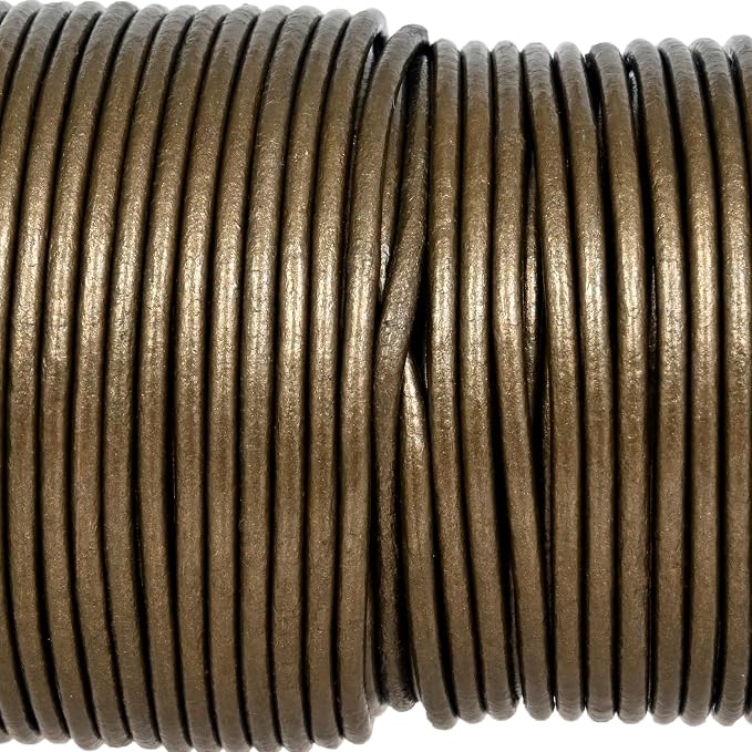 GENIQUE Real/Genuine Round Leather String Cord - Image 4