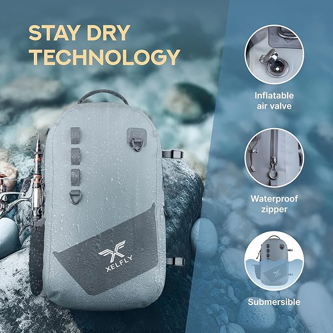 Xelfly - Waterproof Fishing Backpack - Image 2