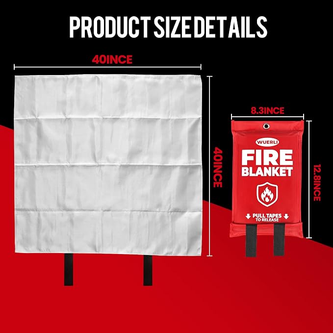 Emergency Fire Blanket, Fire Blanket - Image 3