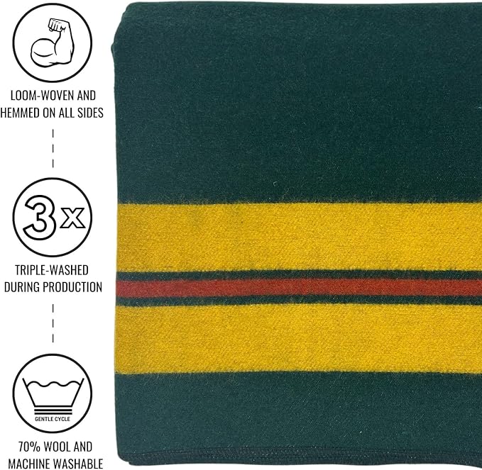 Arcturus Rainier Wool Blanket - Image 3
