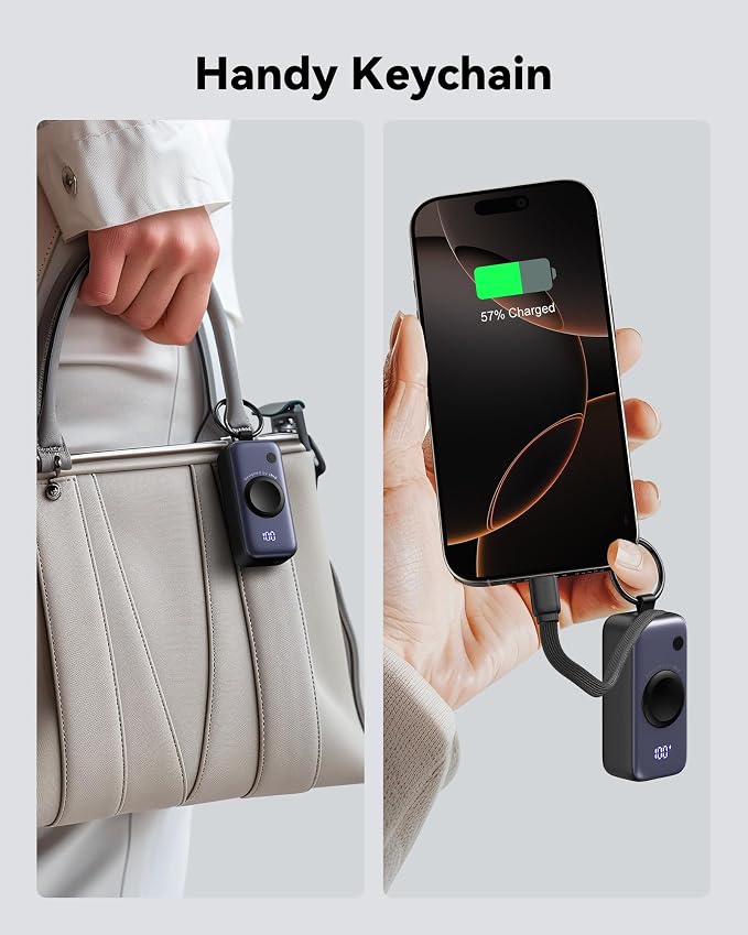 INIU 3-in-1 Portable Charger, 5000mAh Power Bank - Image 6
