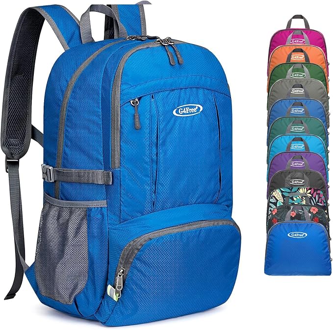 G4Free 40L Lightweight Packable Hiking Backpack, Waterproof Travel Daypack by G4Free