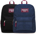 Montana West Backpack for Women Men 2 PCS Lightweight College Bookbags Casual by THEOFFICIALMONTANAWEST