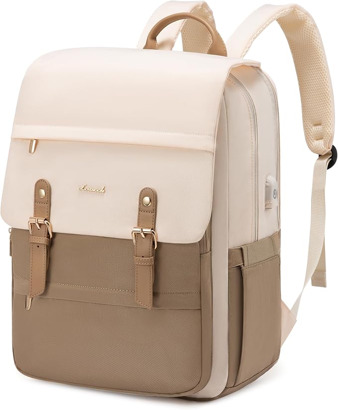 LOVEVOOK Laptop Backpack Purse for Women Fashion Vintage Computer Backpack 17 by LOVEVOOK