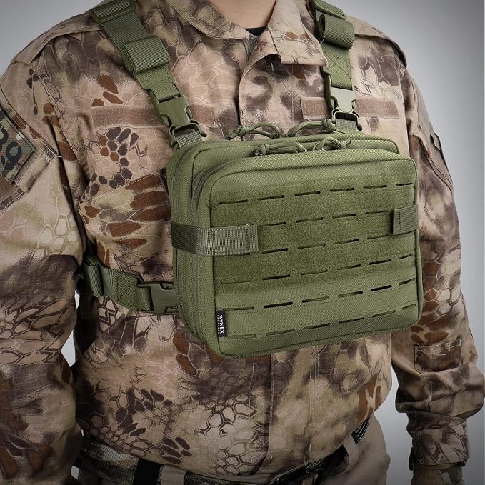 WYNEX Tactical Molle Admin Pouch of Double Layer Design, Admin Pouches Molle - Image 6