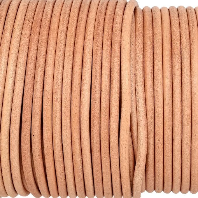 GENIQUE Real/Genuine Round Leather String Cord - Image 3