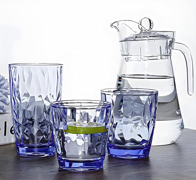 10 Oz Unbreakable Tritan Drinking Glasses Shatterproof Acrylic Glasses - Image 8