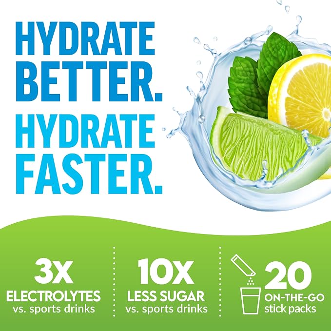 Force Factor Liquid Labs Electrolytes Powder Packets—Lemon Lime—Hydration - Image 6