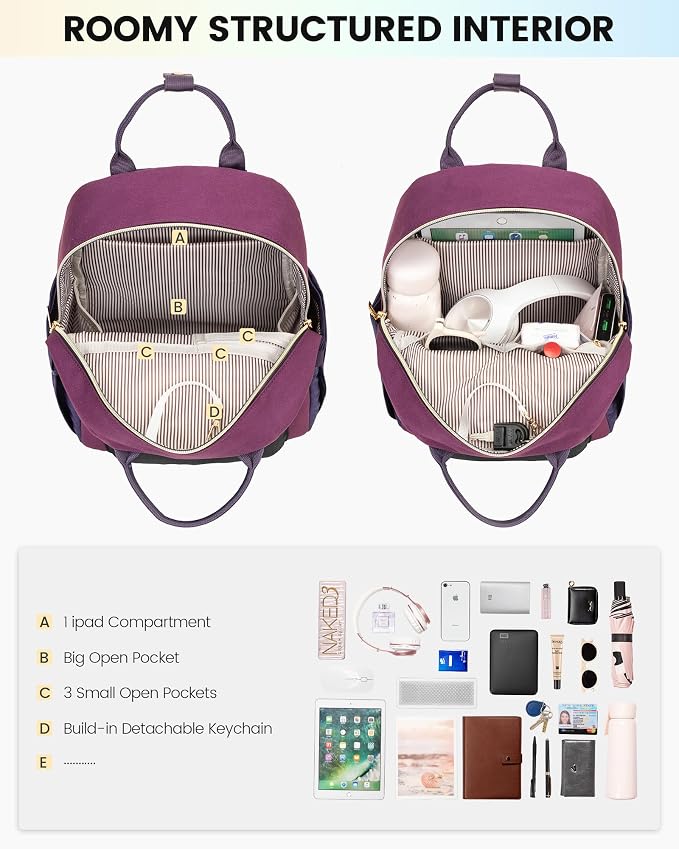 LOVEVOOK Mini Backpack Purse for Women Cute Small Backpack, Light Weight - Image 4
