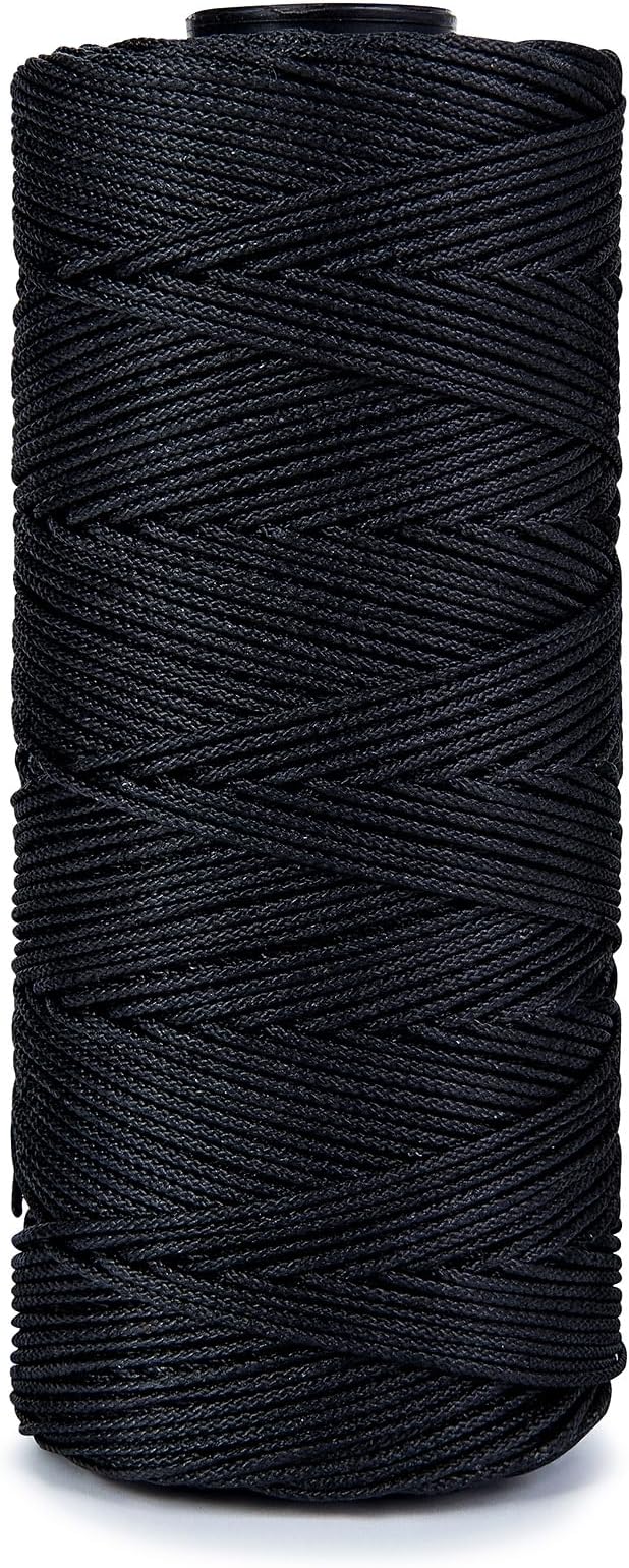 HONGDA Braided Tarred Bank Line Braided Nylon Twine, 789 Feet #12 Bank Line - Image 4
