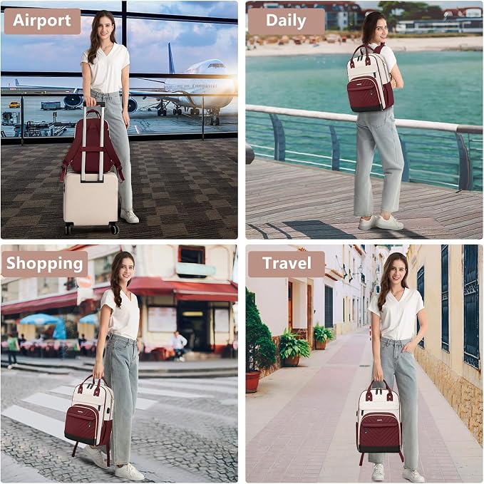 Laptop Backpack for Women Work Bag - Image 6
