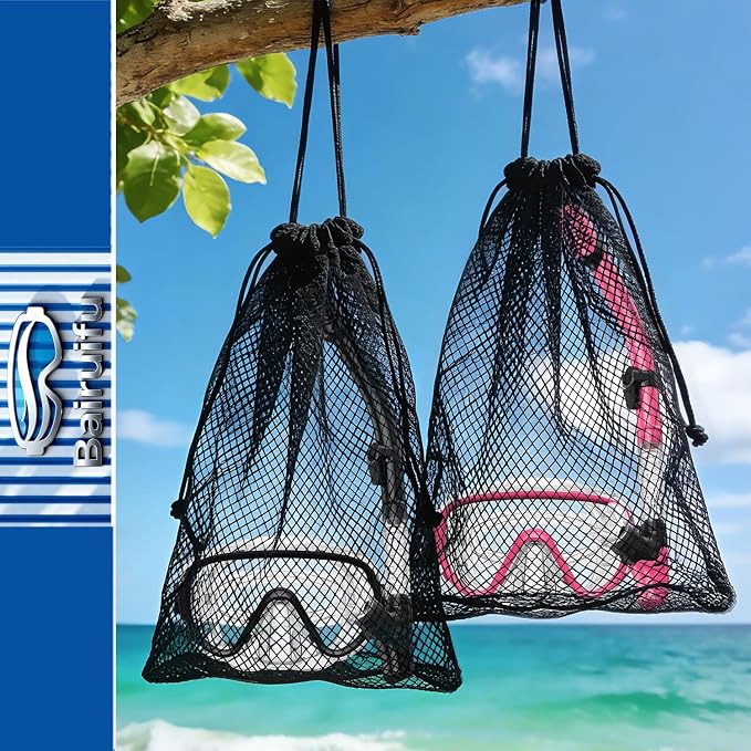 Bairuifu 2-Pack Snorkel Gear for Adults | Enhanced Anti-Fog & Anti-Leak - Image 8