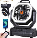  Rechargeable Fan Portable, Battery Powered Camping Fan by TDLOL