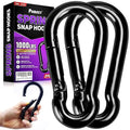 PAMAZY 2Pcs 5.5In Spring Snap Hooks 1000LBS Capacity, Utility Hook Clip by Pamazy