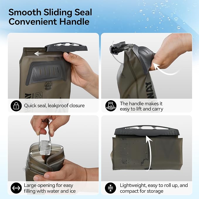 MARCHWAY Lightweight TPU Hydration Bladder 2L/3L - Image 3