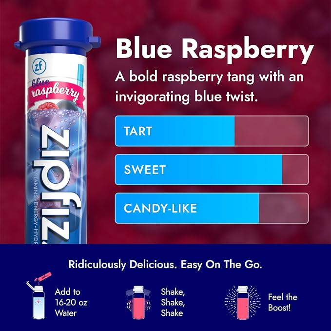 Zipfizz Daily Energy Drink Powder, 20 Pack | 3-in-1 Sustained Energy, Rapid - Image 4