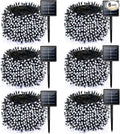 6 Pack Solar String Lights for Outside, 285 FT Total 720 LED Solar Chrismas by Albelt