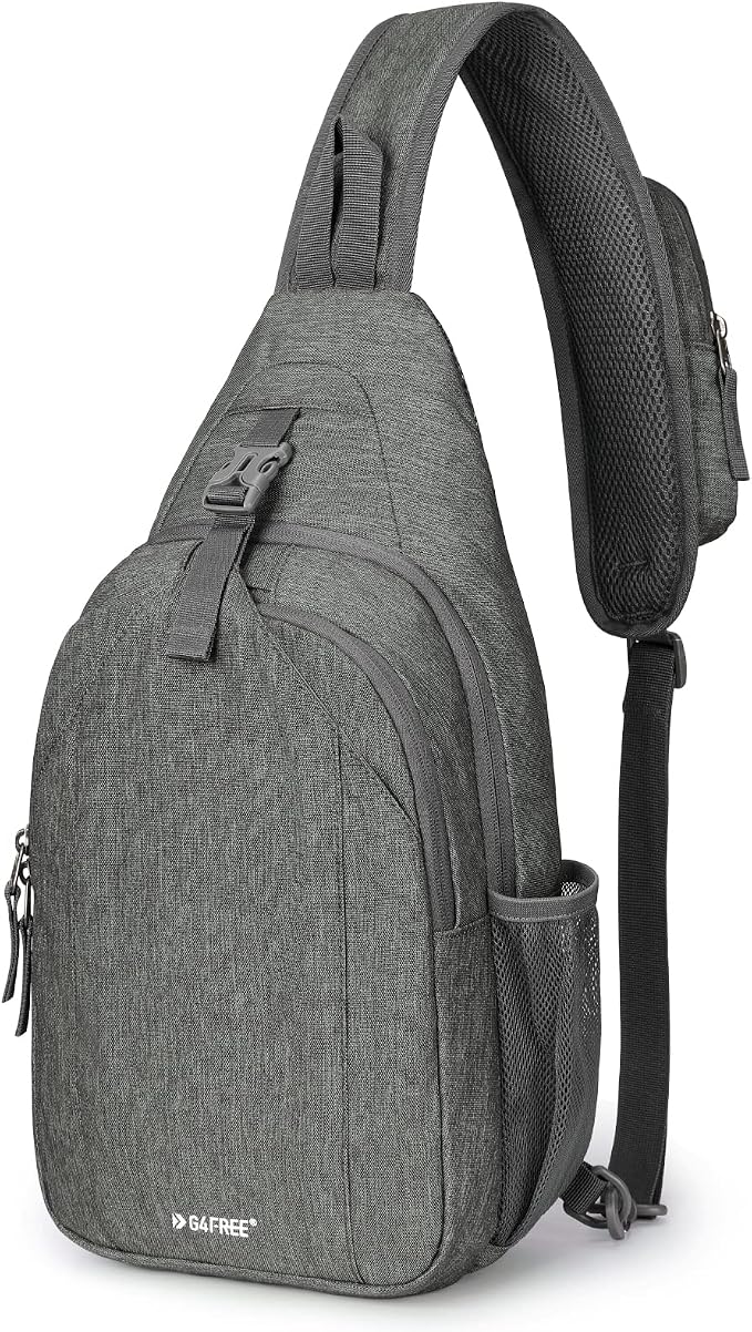 G4Free Sling Chest Bag RFID Crossbody Backpack Shoulder Bag by G4Free