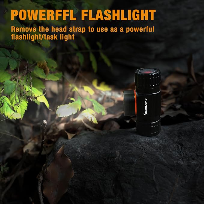 EverBrite Rechargeable Headlamp, 500 Lumen LED Rechargeable Headlight - Image 7