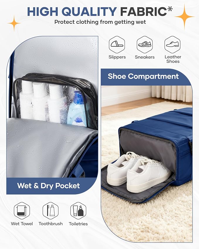 coofay Travel Backpack for Men Women Carry on Backpack for Airplanes Personal - Image 4