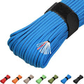 Survival Paracord 550 Fire Paracord Survivor Cord Nlyon Rope 10 Strands US by KOKKOYA