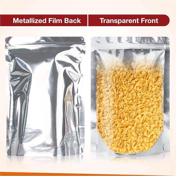 BELLE KR® 50 Pcs 1 Gallon Mylar Bags - Image 4