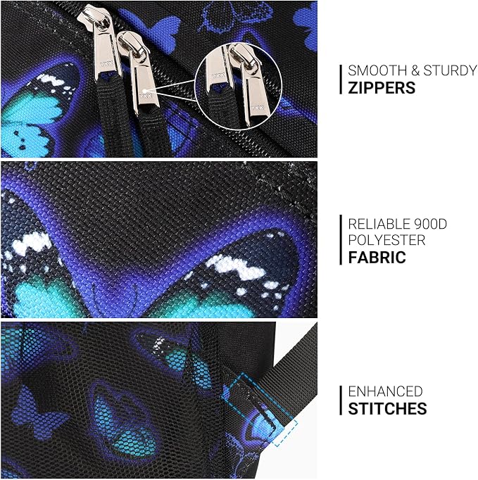 ZORFIN 26L Backpack for College, and Travel: Water Resistant Bookbag - Image 6